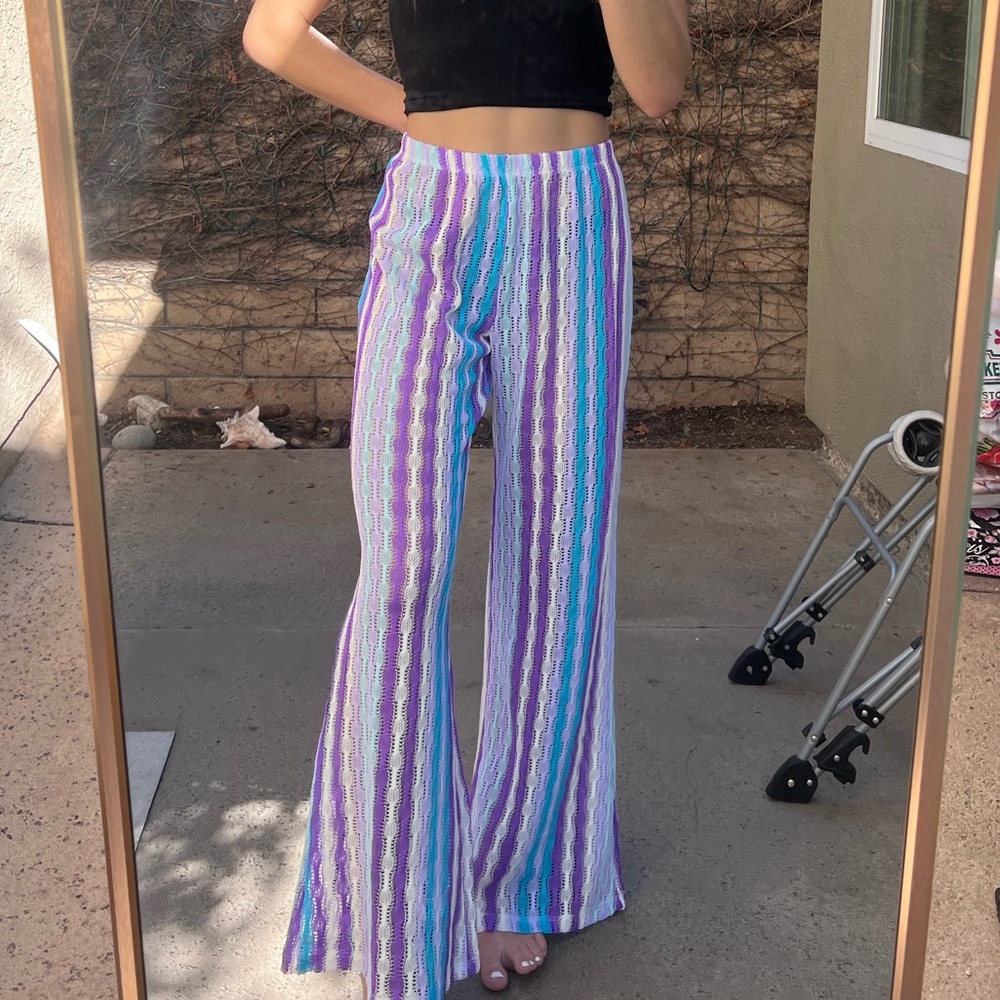 High waisted beach pants